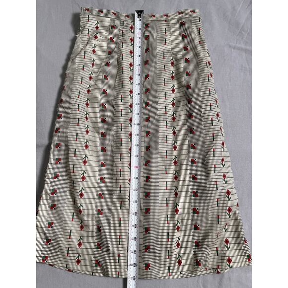 Art Deco Tile like Pattern Skirt - Picture 7 of 8